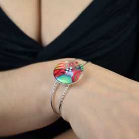Bracelet "Liz'Créations - Sweety" en argile polymère