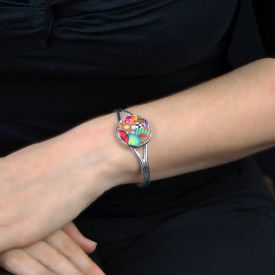 Bracelet "Liz'Créations - Rond" en argile polymère