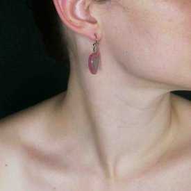 Boucles d'oreilles "Acryl - Coeur" en acrylique | Les Bijoux de Camille, bijoux fantaisie pas cher