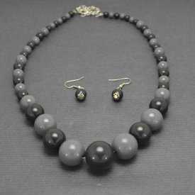 Parure "Bicolore" en perle | Les Bijoux de Camille, bijoux fantaisie pas chers
