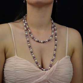 Parure fantaisie "Pearled" en perles métalisées | Les Bijoux de Camille, bijoux fantaisie pas cher