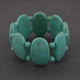 Bracelet "Turquoise - Joyau" en turquoise | Les Bijoux de Camille, bijoux fantaisie pas cher