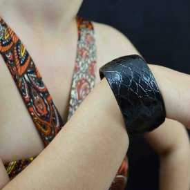 Bracelet "Leather" en imitation cuir | Les Bijoux de Camille, bijoux fantaisie pas cher