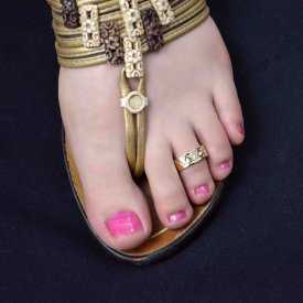 Bague de pied "Egyptian" en métal doré et strass | Les Bijoux de Camille, bijoux fantaisie  pas cher